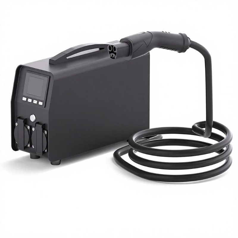 Ac Outdoor Power - Inverter Portatile per Scarica EV, Convertitore